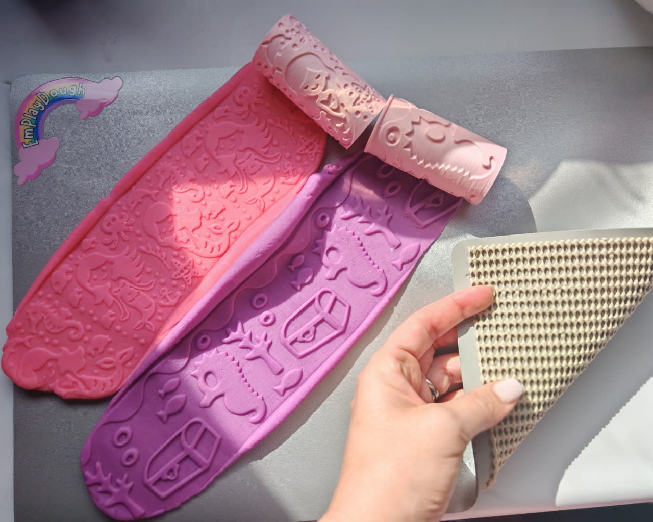 Non Slip Mat and Girly Roller Combo